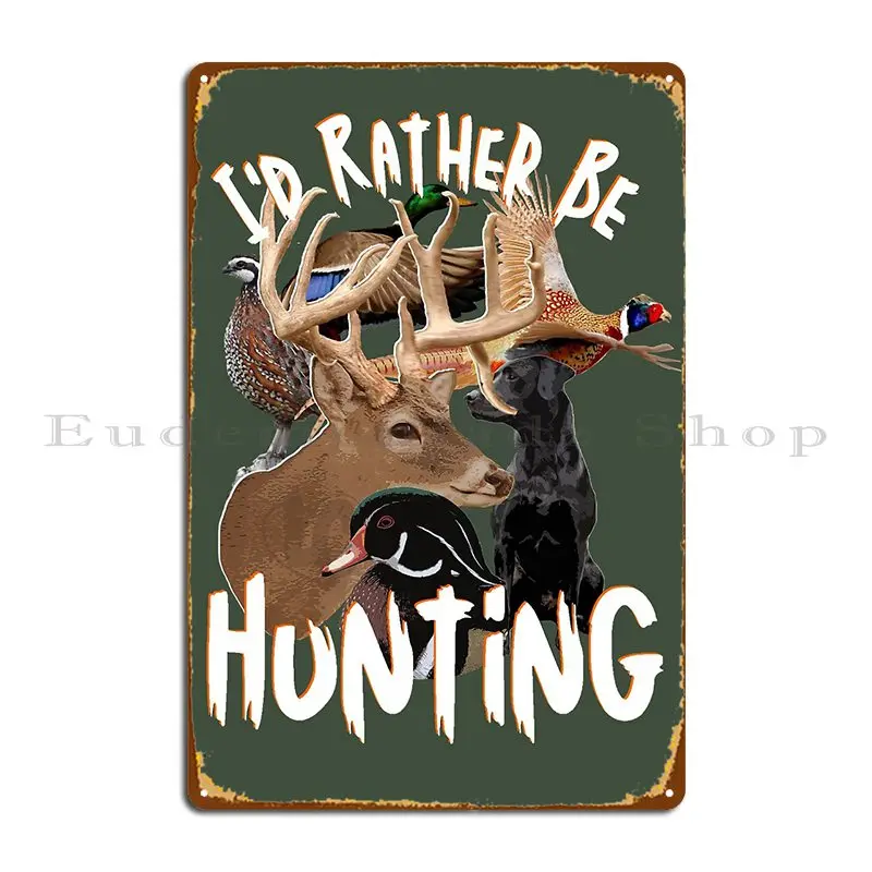 Home Cinema Design - I D Rather Be Hunting Wildlife
