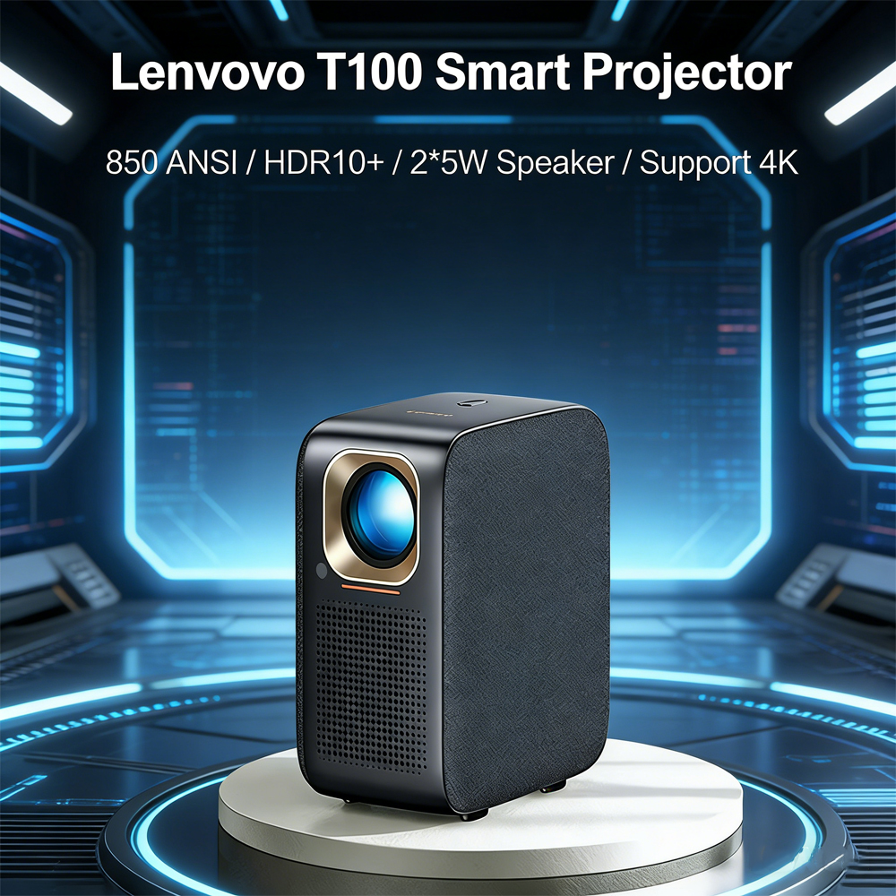 Home Cinema Movies - Lenovo T100 1080P Projector Full HD