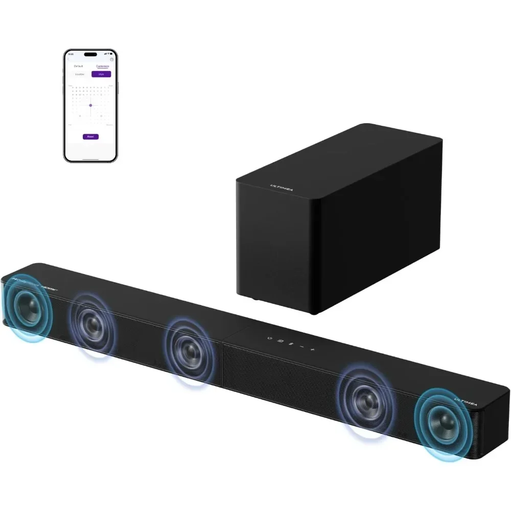 Home Cinema Atmos - Bestseller5.1CH Surround Sound Bar with Subwoofer,