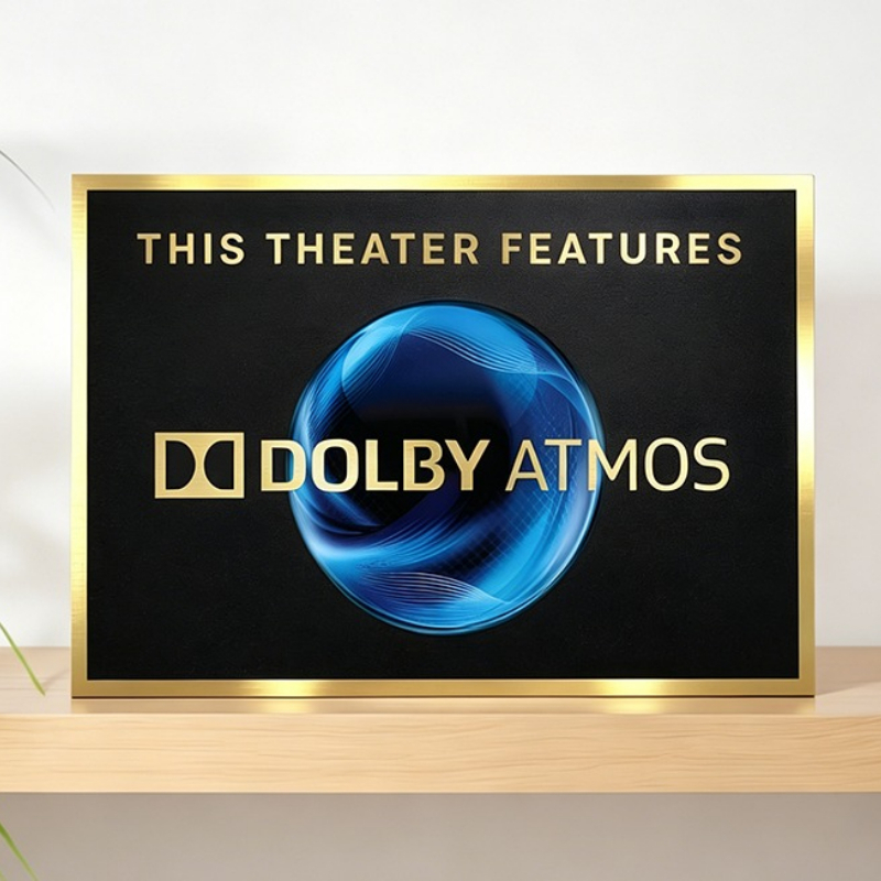 Home Cinema Atmos - Vintage Dolby Atmos Home Movie Theater
