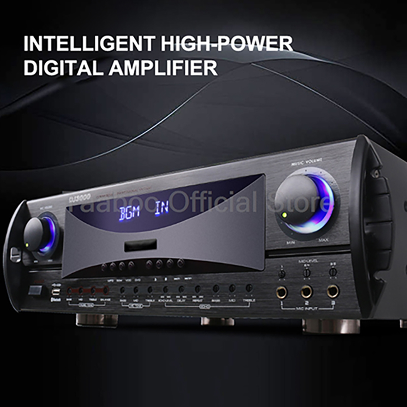 Home Cinema Atmos - Digital Amplifier 800Wx2 Channel USB Wireless