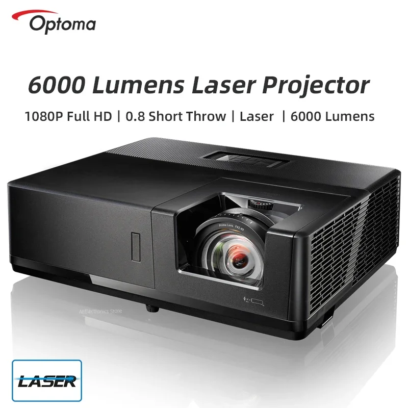 Home Cinema Laser Projector - 2025 Optoma Laser Short Throw Projector