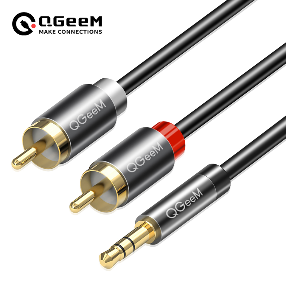 QGeeM RCA Cable 2RCA to 3.5 Au - Genius Home Cinema avis et prix