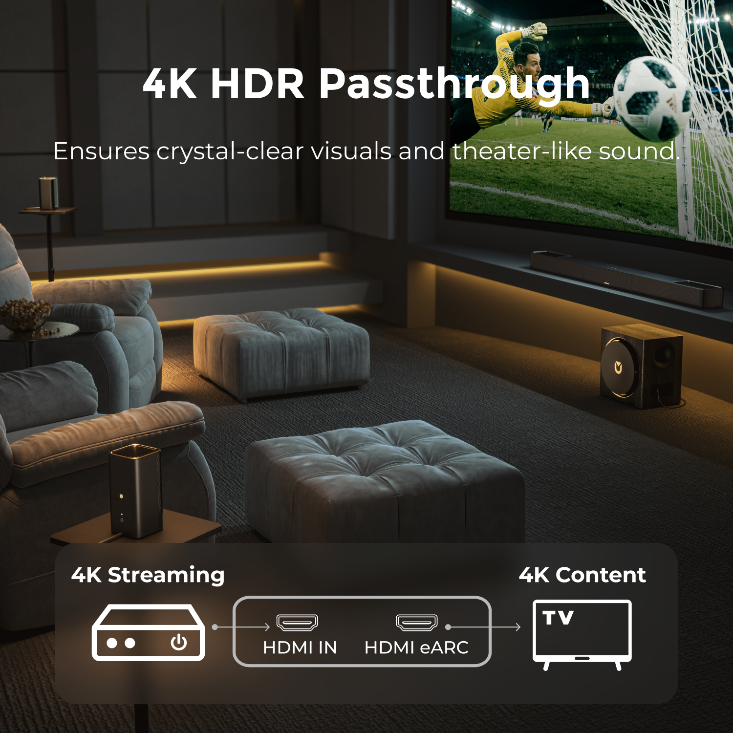 ULTIMEA 840W 7.1.4ch Soundbar  - Home Cinema Atmos avis et prix