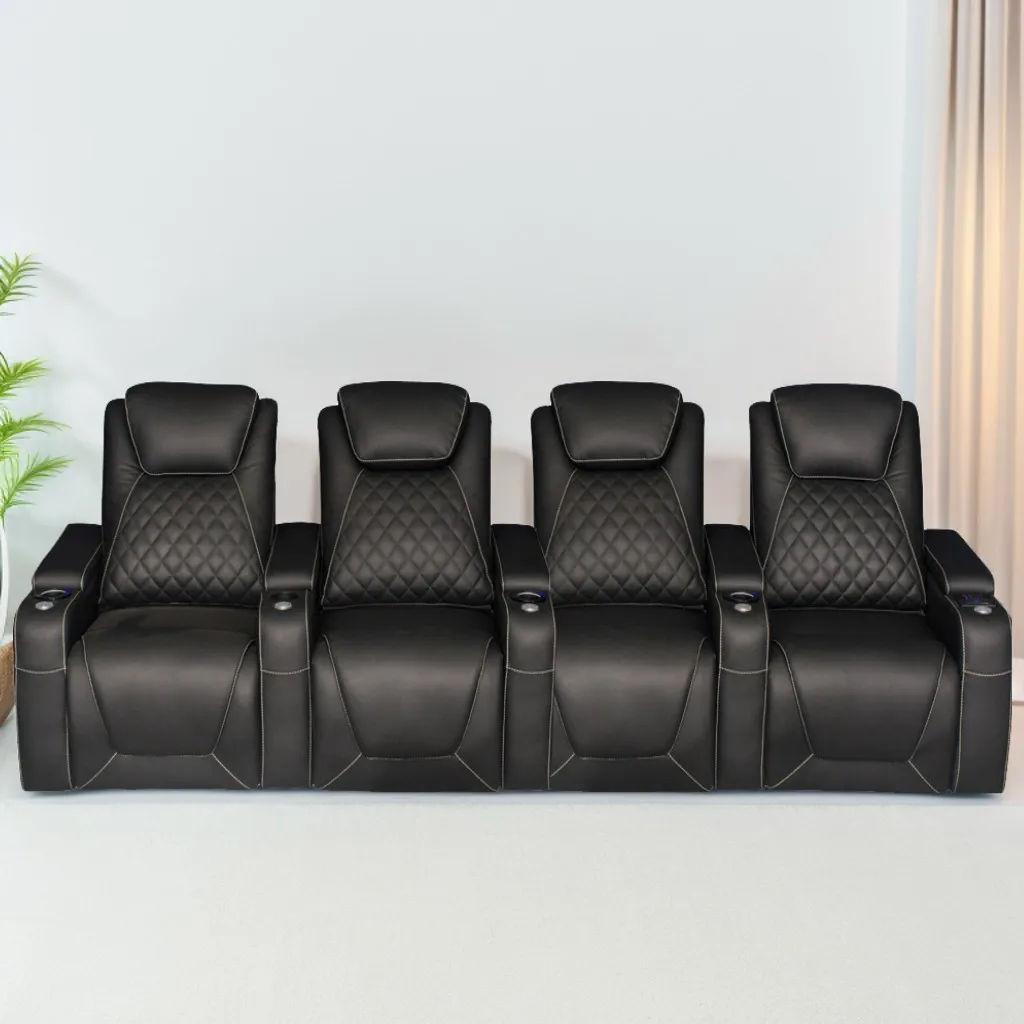 -Green Color Home Furniture 4  - Home Cinema Recliners avis et prix