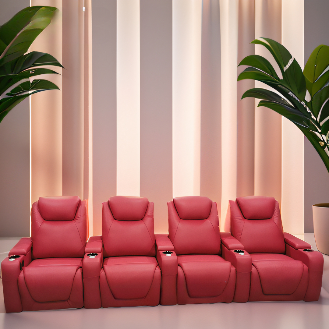 -Green Color Home Furniture 4  - Home Cinema Recliners avis et prix