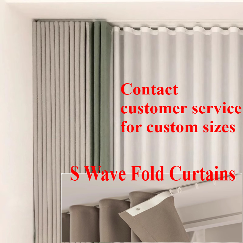 Custom Size S Wave Fold Curtai - Blackout Curtain Thick avis et prix