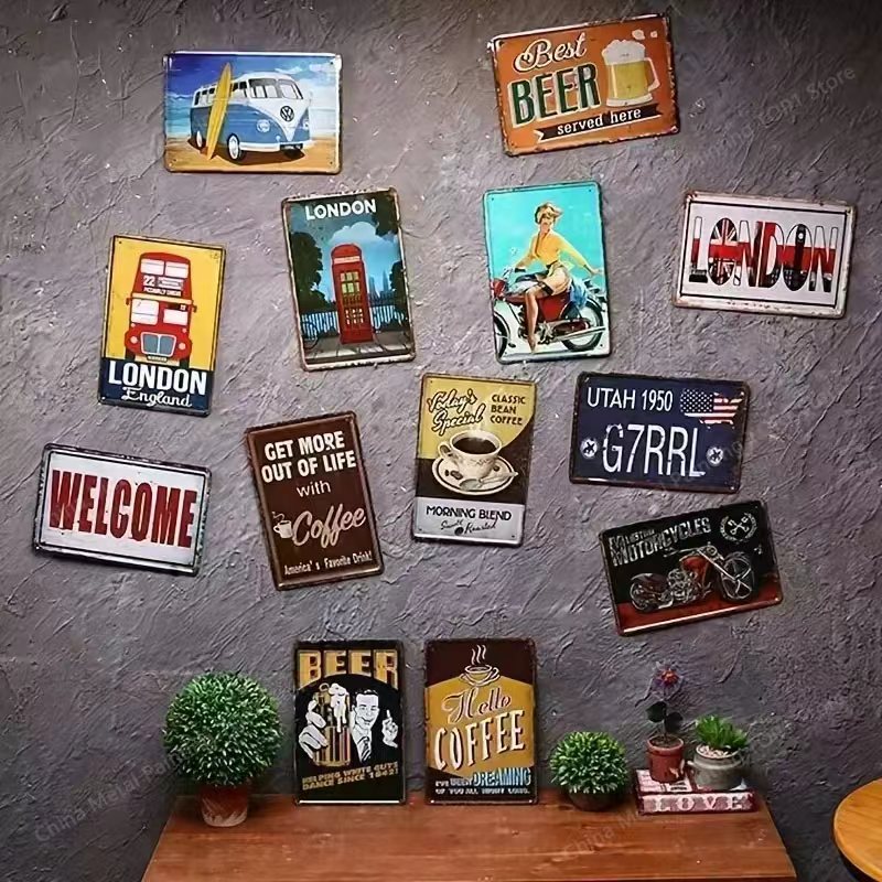 Ghostbusters Vintage Metal Wal - Home Cinema Movies avis et prix