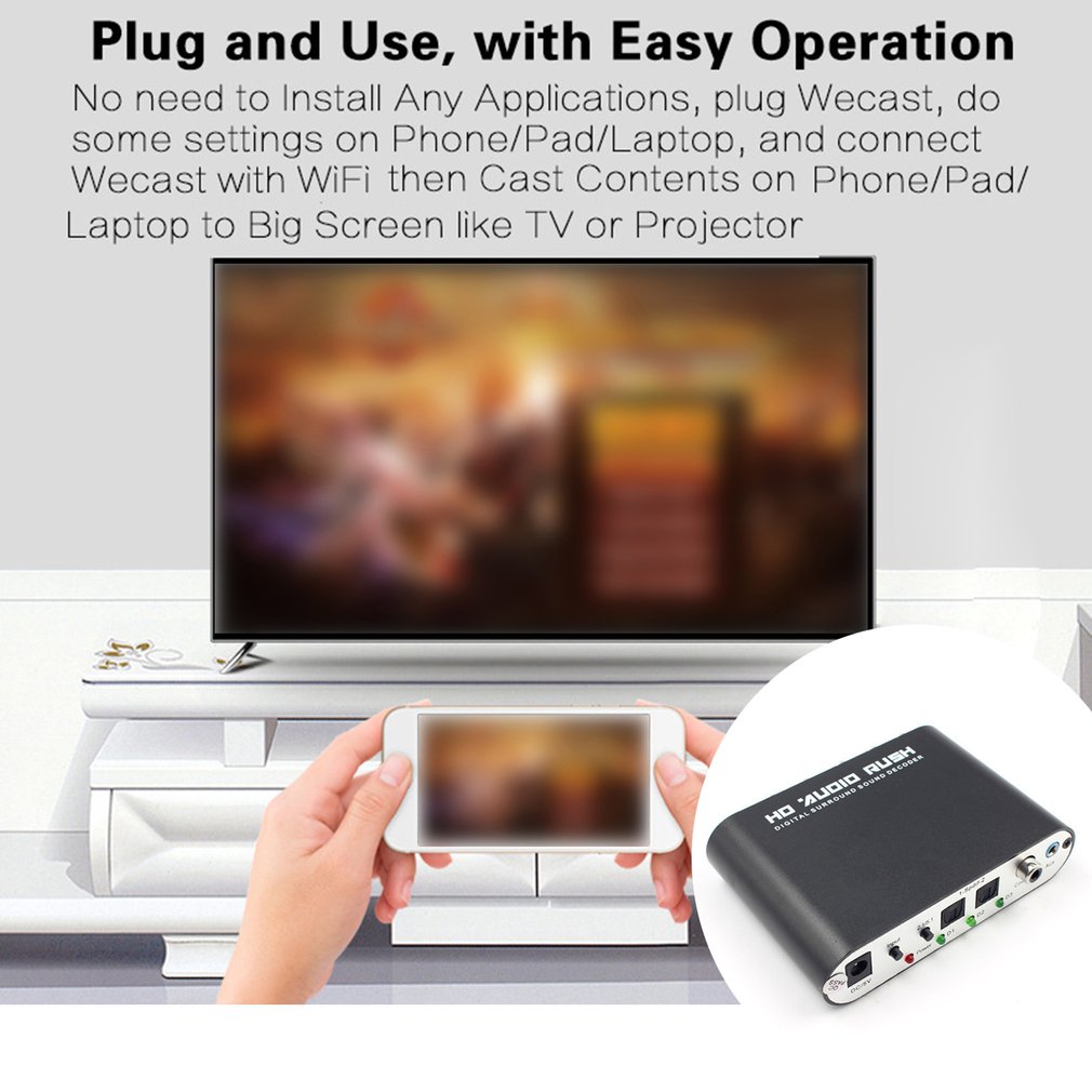 Digital Audio Decoder Converte - Surround Sound Decoder avis et prix