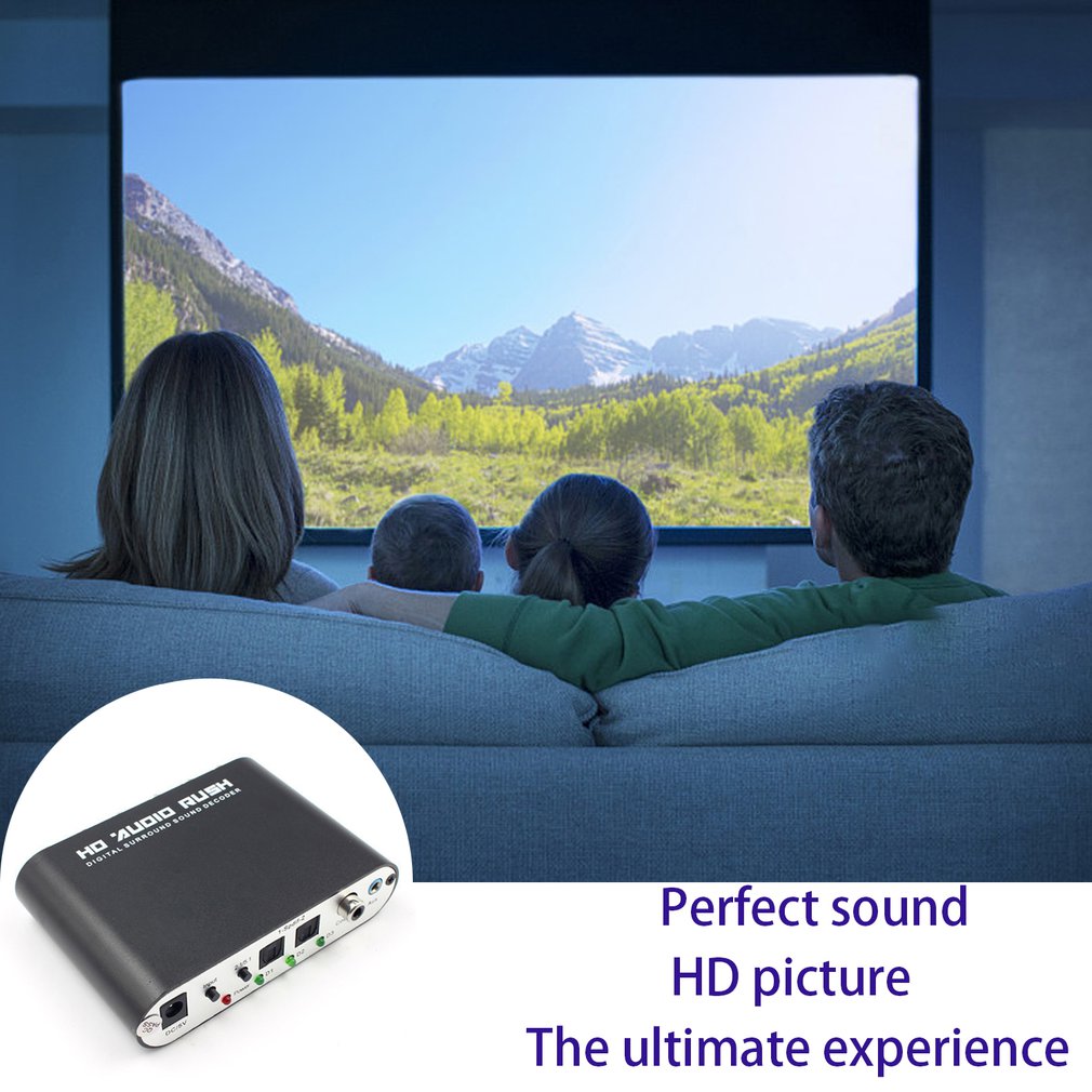 Digital Audio Decoder Converte - Surround Sound Decoder avis et prix