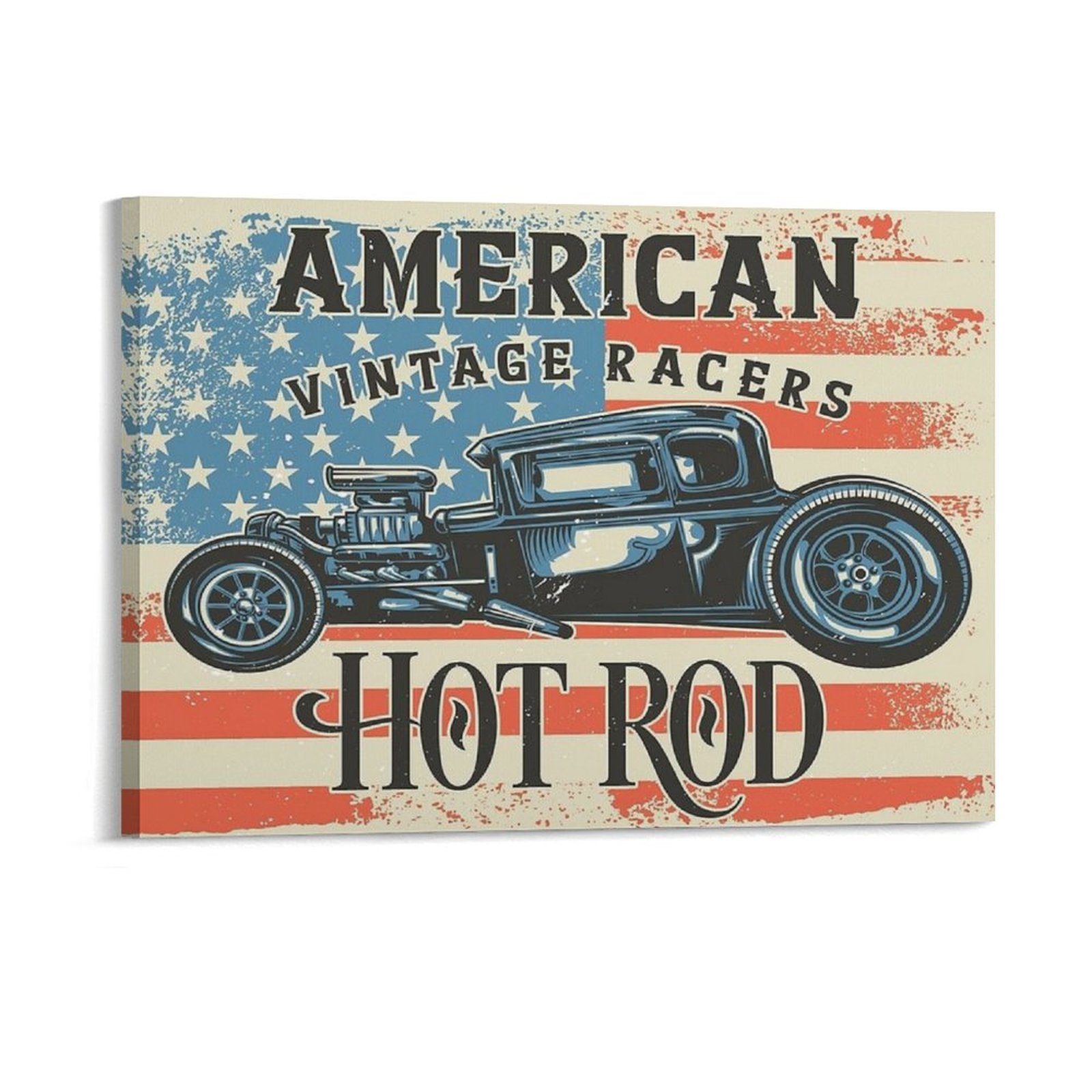 American Hot Rod Canvas Painti - Home Cinema Design avis et prix