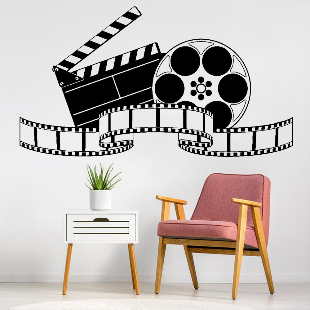 Filming Vinyl Wall Decal Artis - Home Cinema Room Accessories avis et prix