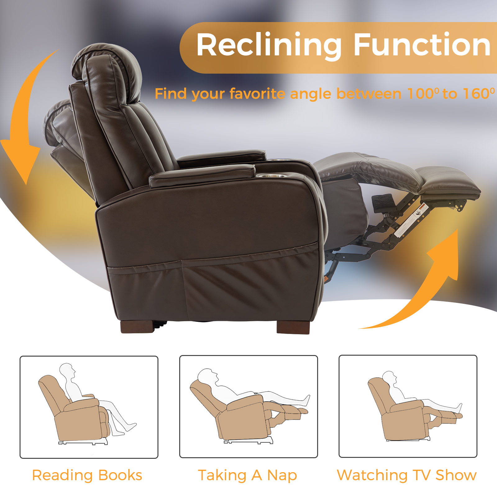 Hot Sale Theater Seating Sofa  - Home Cinema Recliners avis et prix