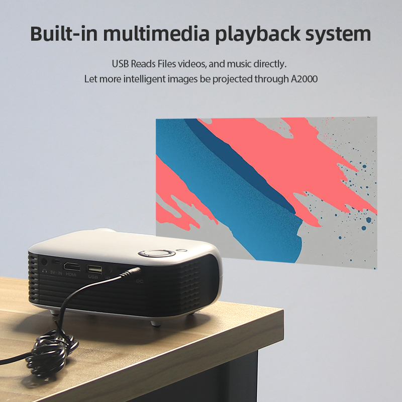 A2000 Mini Projector Portable  - Home Cinema Laser Projector avis et prix