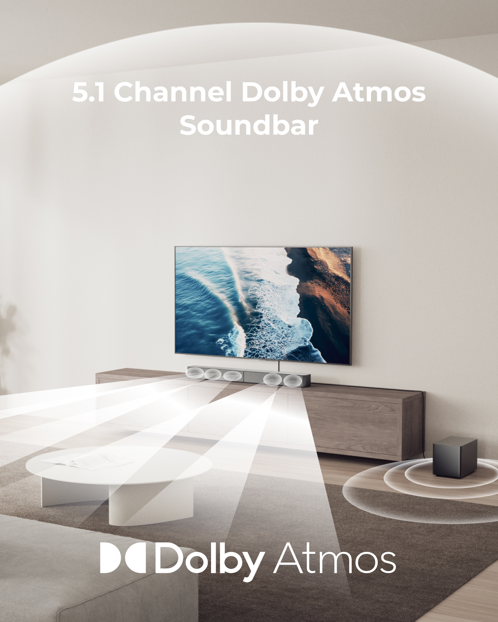 ULTIMEA Poseidon M60 Boom 5.1c - Home Cinema Atmos avis et prix
