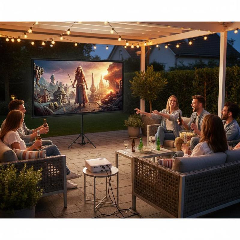 Portable Projection Display 80 - Home Cinema Movies avis et prix