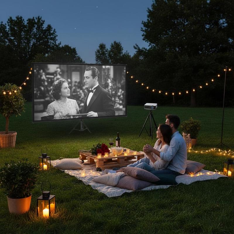 Portable Projection Display 80 - Home Cinema Movies avis et prix