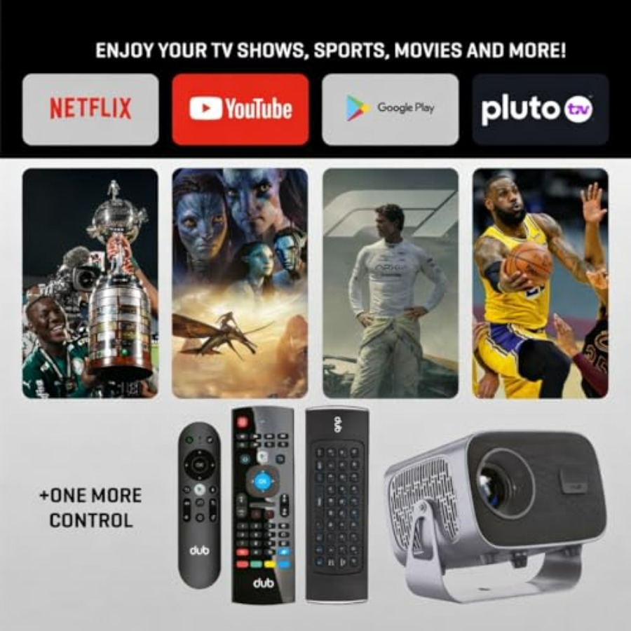 DUB Projector with Free TV App - Home Cinema App avis et prix