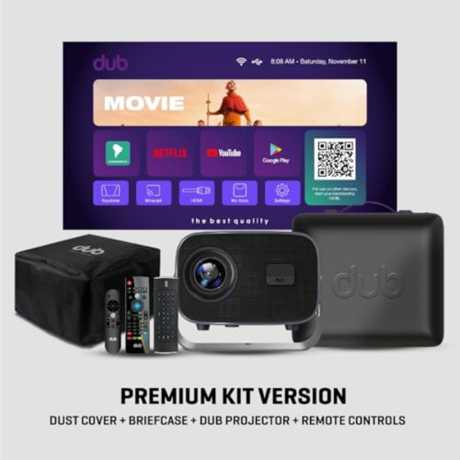 DUB Projector with Free TV App - Home Cinema App avis et prix