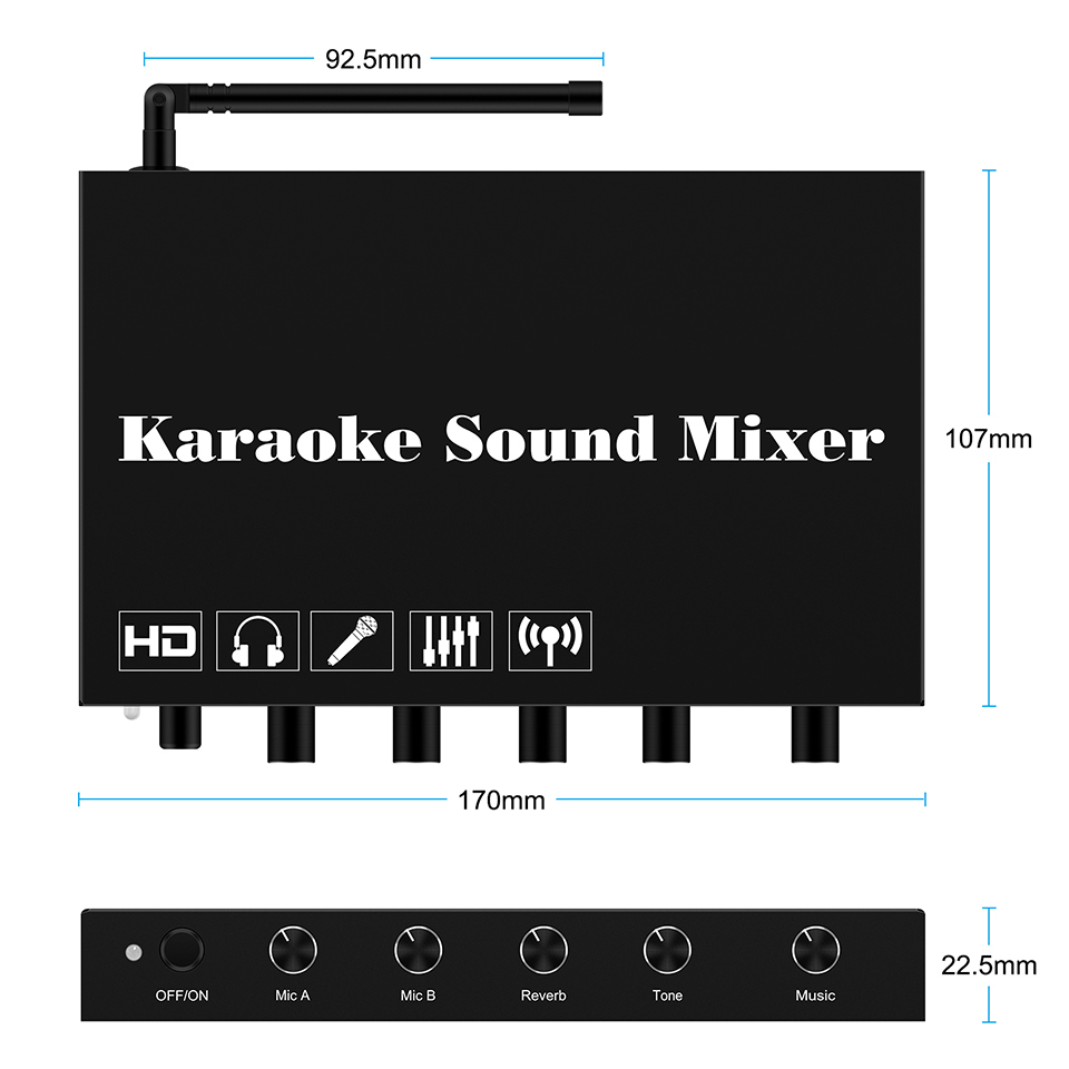HDMI Karaoke Player Mixer Home - Genius Home Cinema avis et prix