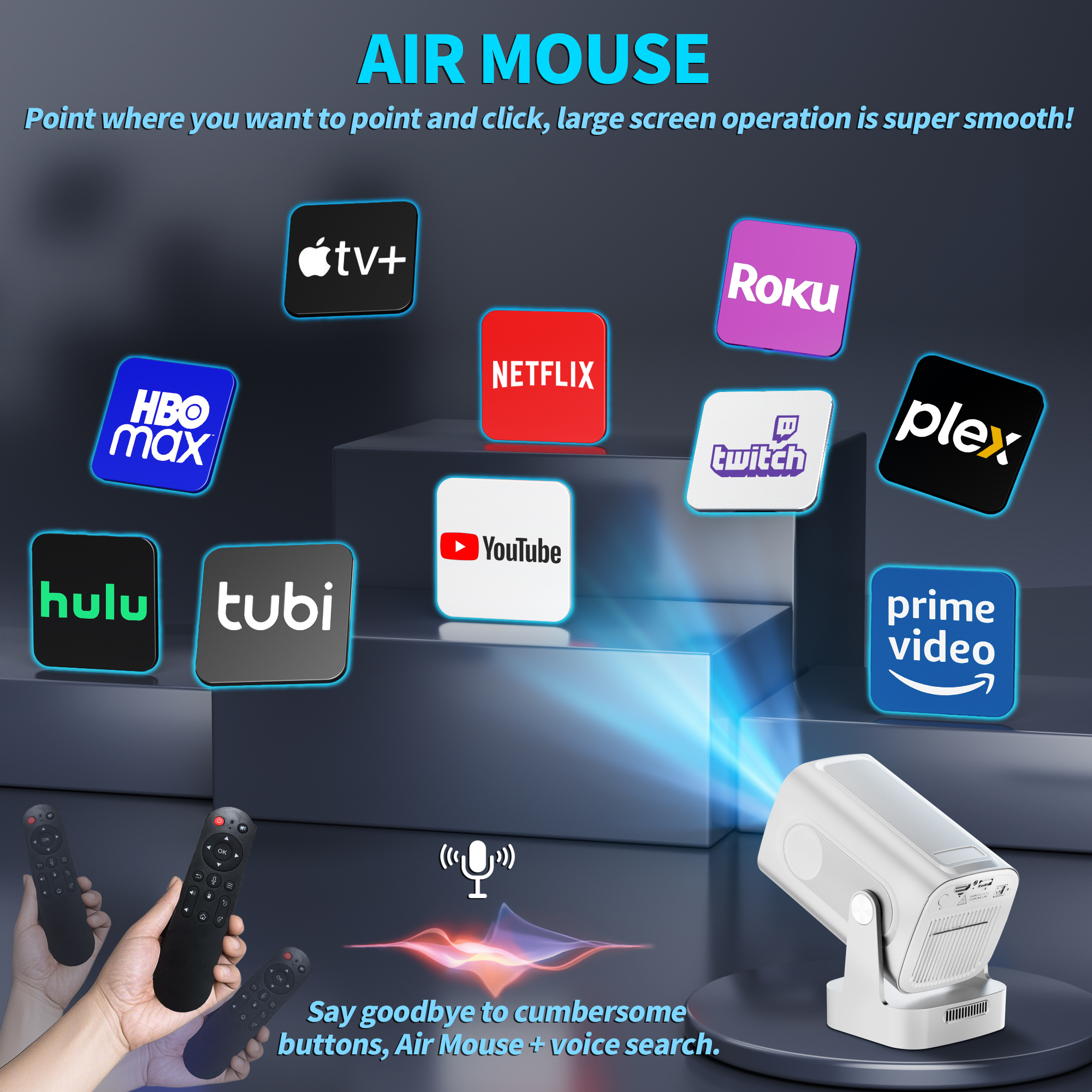 Projector 4K Native HD 1080P W - Home Cinema App avis et prix