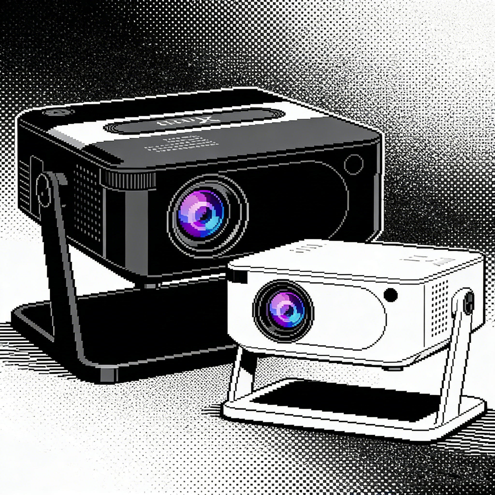 Xnano HA109 Projector 300 ANSI - Home Cinema App avis et prix