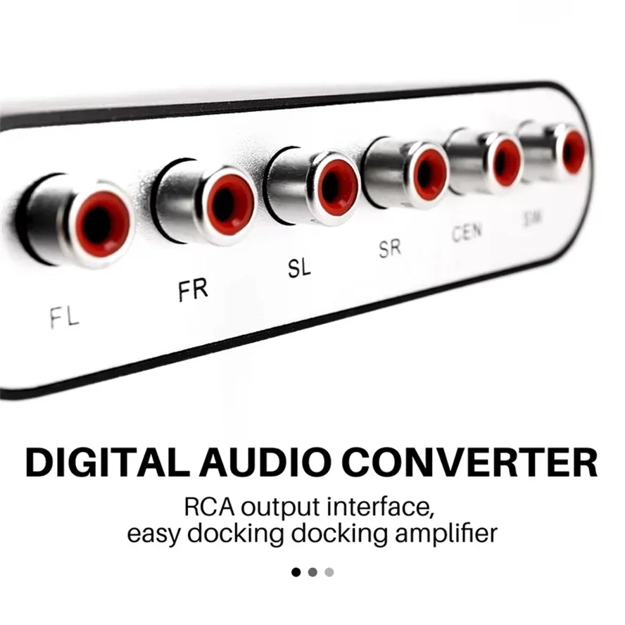 Digital to Analog 5.1 Audio De - Surround Sound Decoder avis et prix