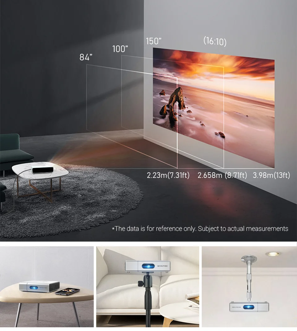 High Quality Pico Byintek U50  - Home Cinema Laser Projector avis et prix
