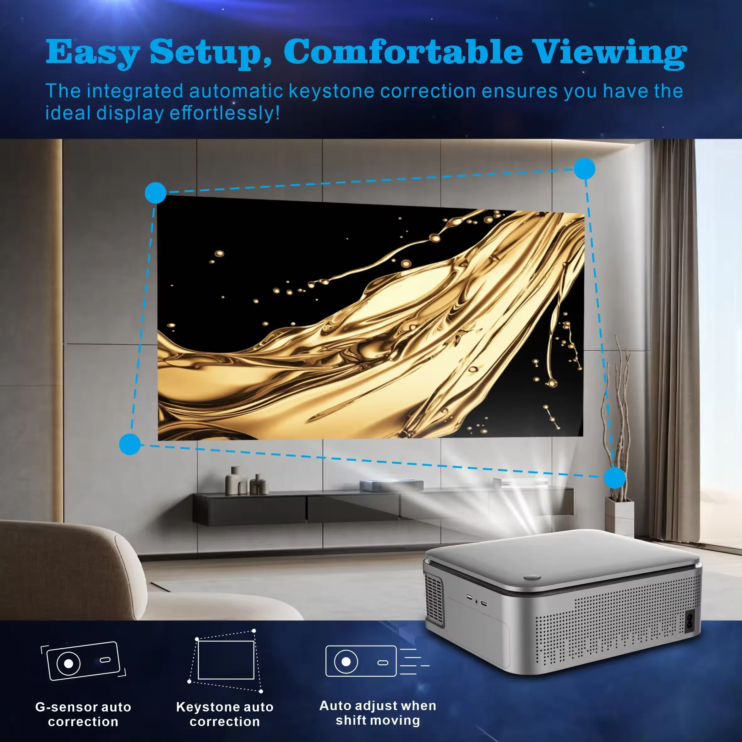 New HD 1080P Projector HY450 f - Home Cinema Movies avis et prix