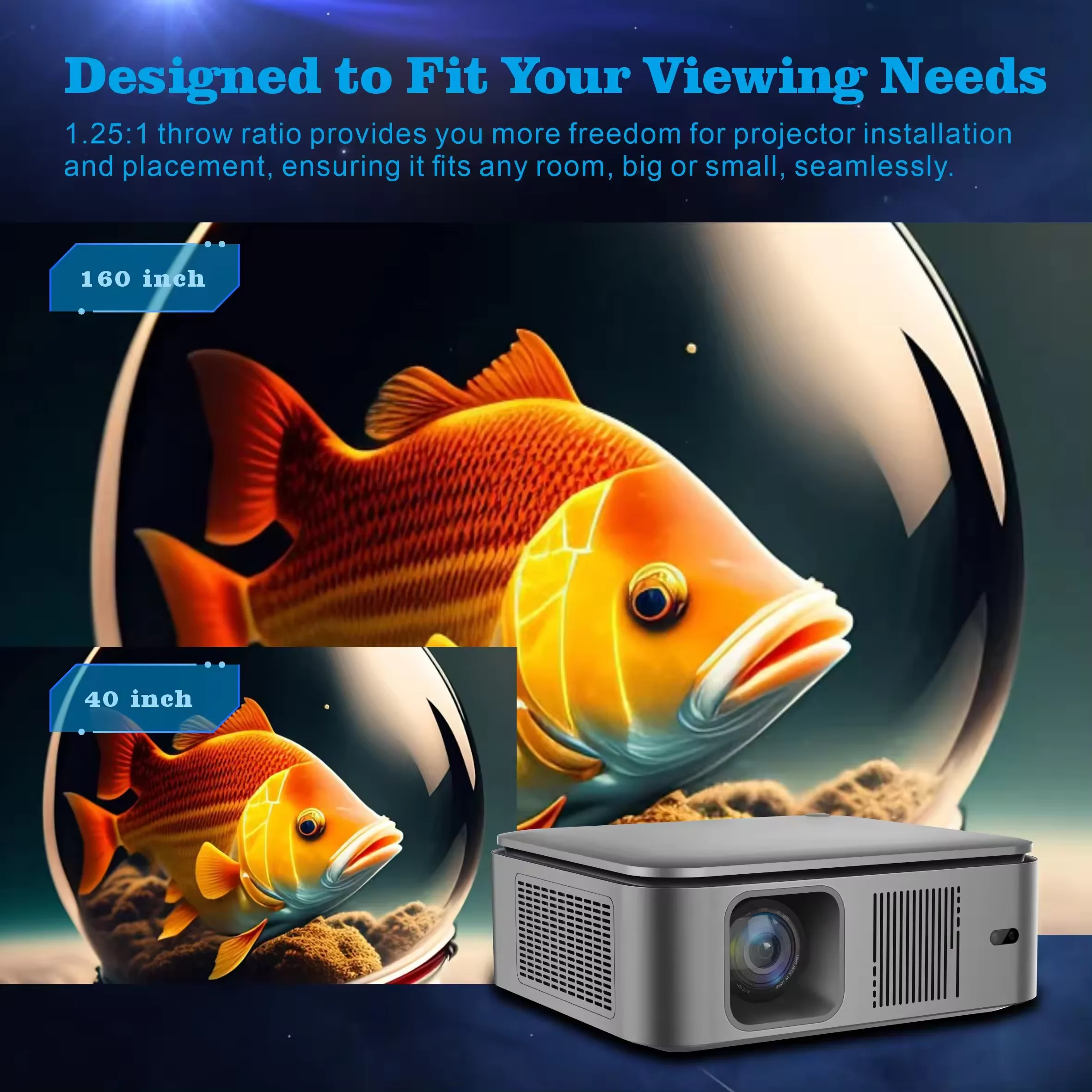 New HD 1080P Projector HY450 f - Home Cinema Movies avis et prix