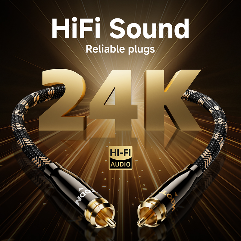 TODN RCA Cable HiFi Stereo 3.5 - Genius Home Cinema avis et prix