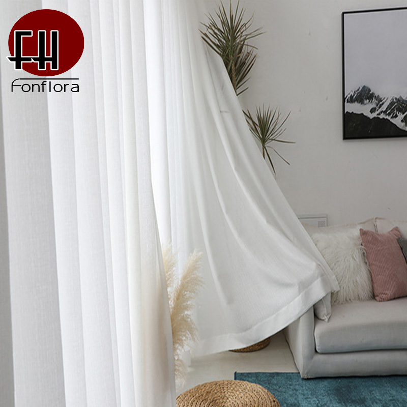 Fonflora Modern Solid White Th - Blackout Curtain Thick avis et prix