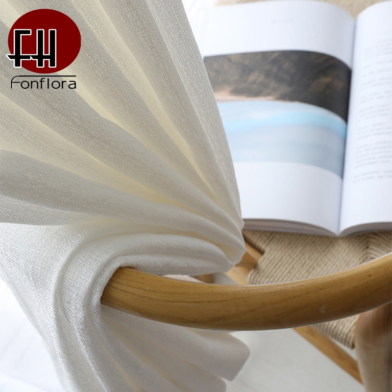Fonflora Modern Solid White Th - Blackout Curtain Thick avis et prix