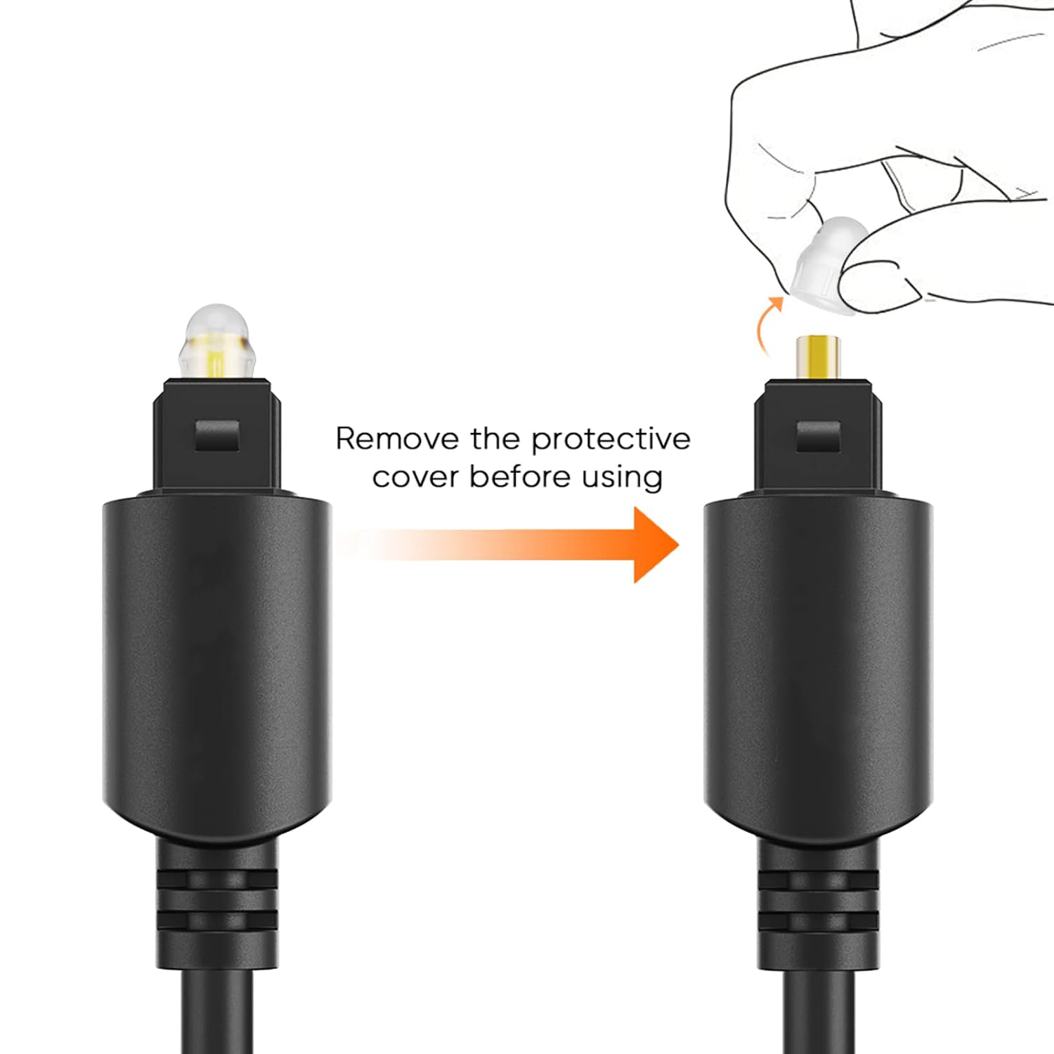 TOSLINK Optical Audio Cable, F - Home Cinema Cabasse avis et prix