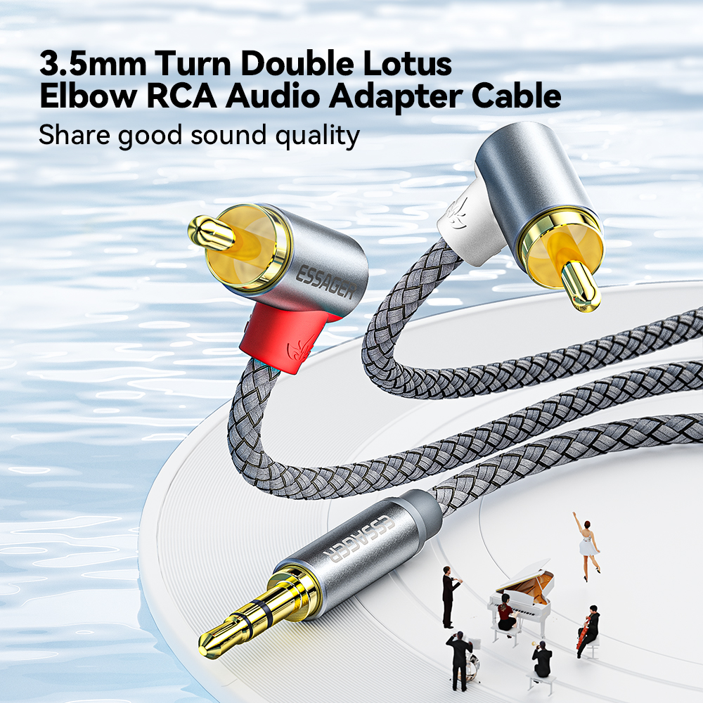 Essager 90 ° Angle RCA Audio S - Genius Home Cinema avis et prix