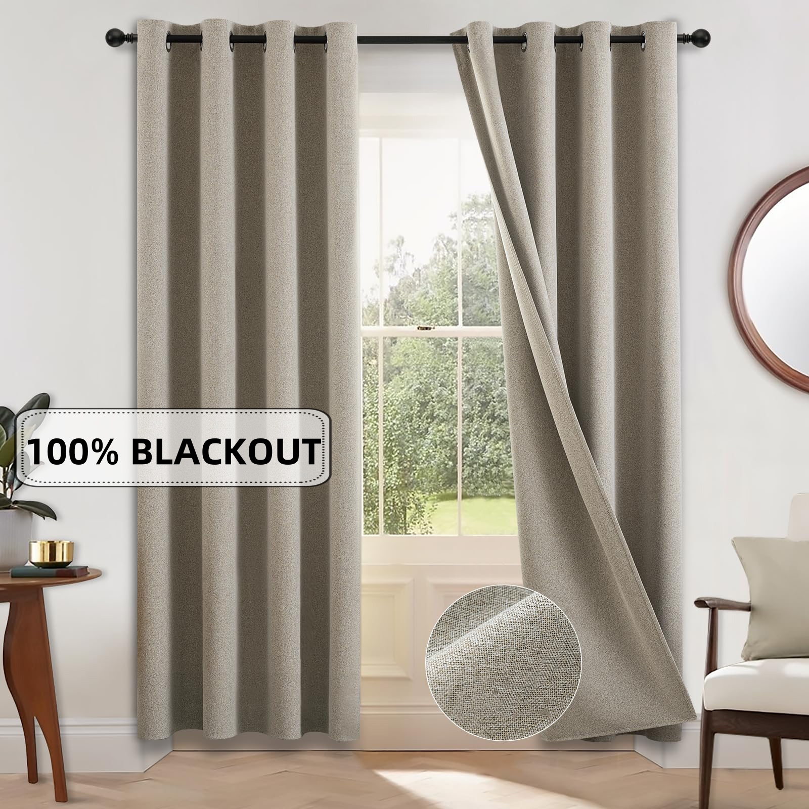 310cm Height Custom Made 100%  - Blackout Curtain Thick avis et prix