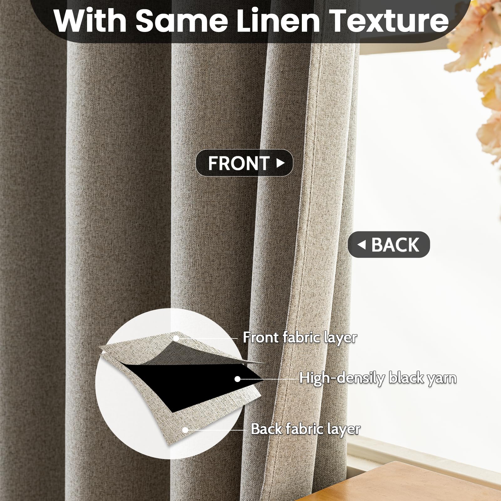 310cm Height Custom Made 100%  - Blackout Curtain Thick avis et prix