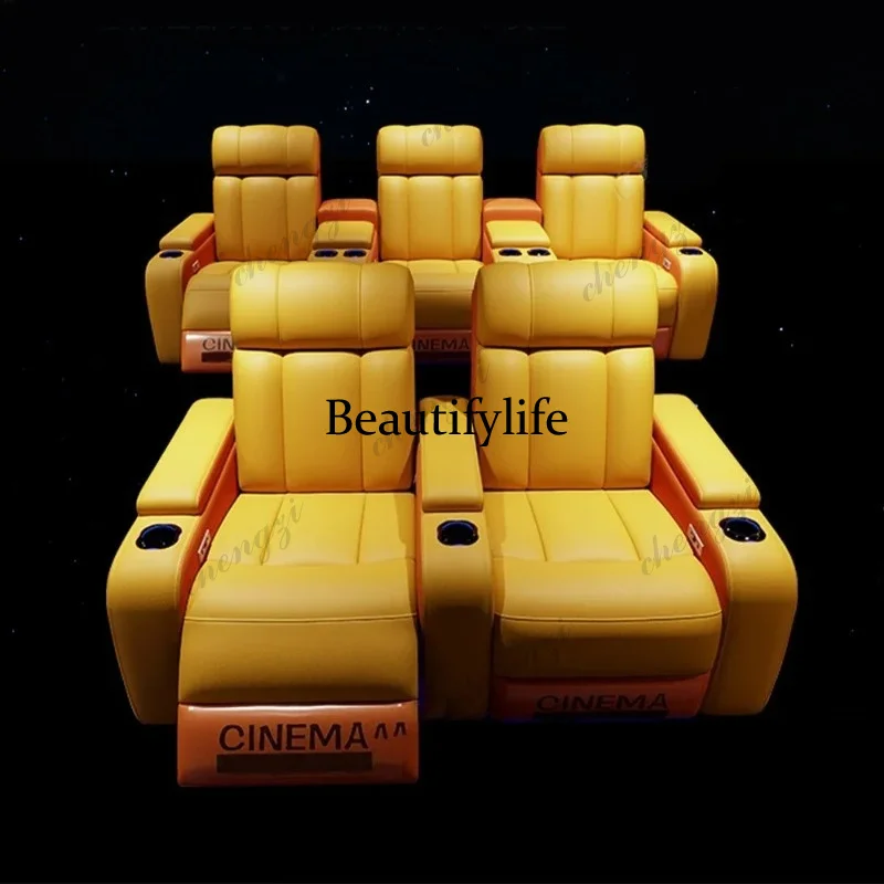 G153 Luxury Genuine Leather El - Home Cinema Recliners avis et prix
