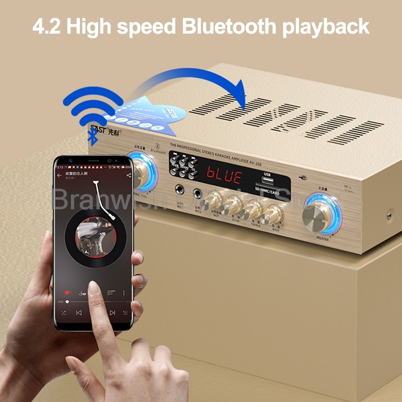 4.2 Bluetooth Amplifier Hifi 1 - Home Cinema Atmos avis et prix