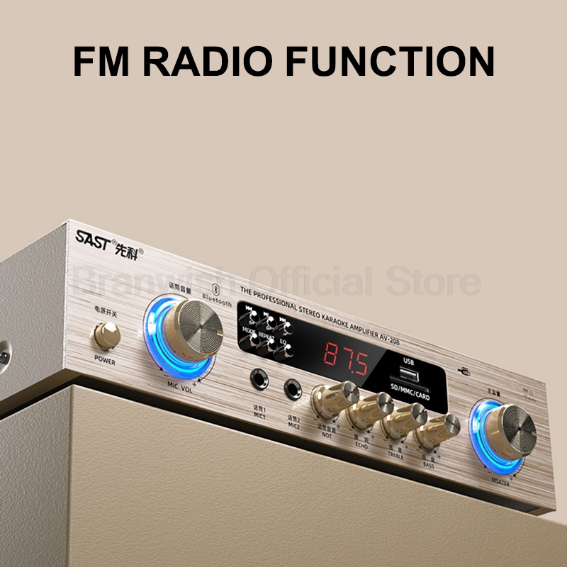 4.2 Bluetooth Amplifier Hifi 1 - Home Cinema Atmos avis et prix