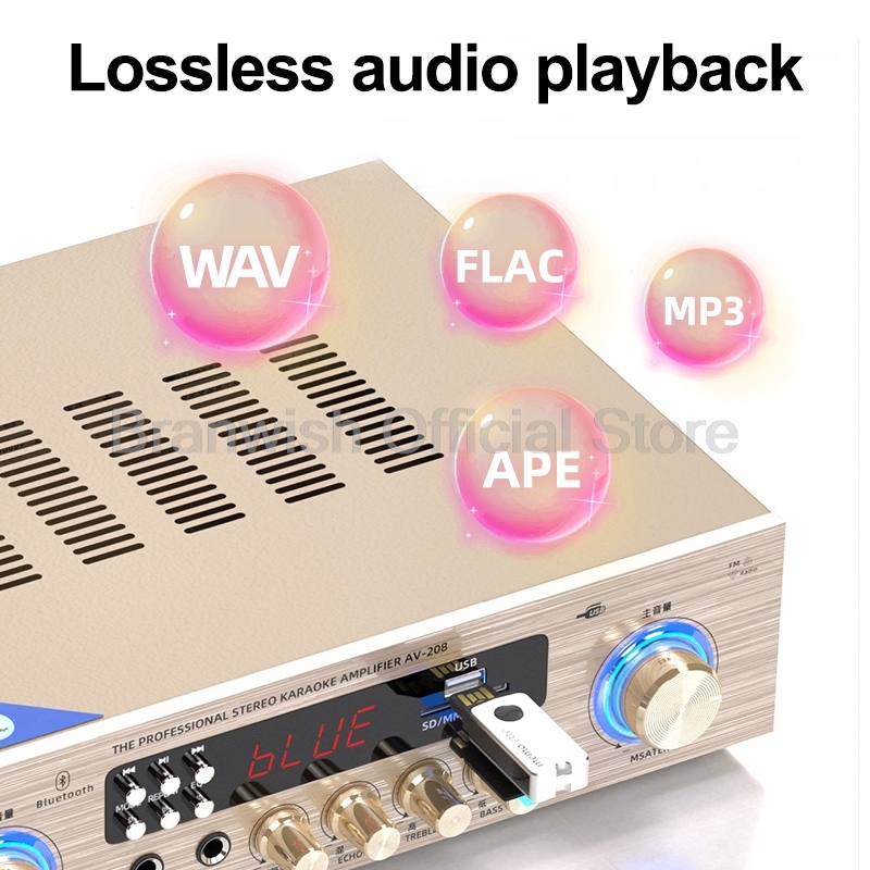 4.2 Bluetooth Amplifier Hifi 1 - Home Cinema Atmos avis et prix