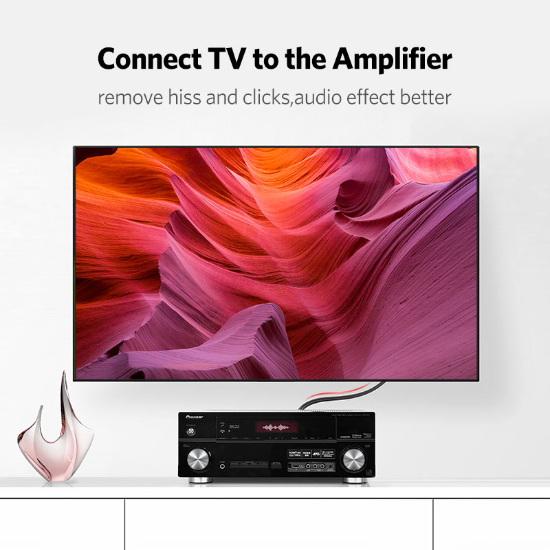 UGREEN 2RCA to 2 RCA Male to M - Genius Home Cinema avis et prix