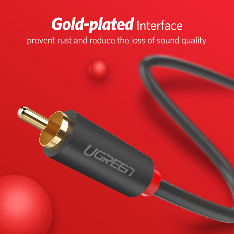 UGREEN 2RCA to 2 RCA Male to M - Genius Home Cinema avis et prix