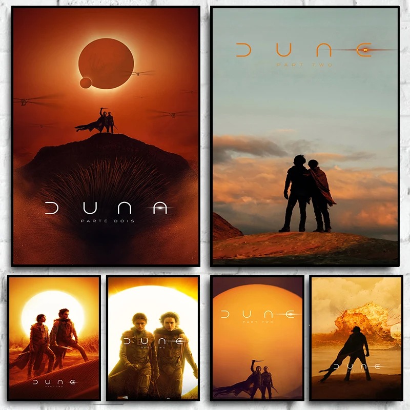 2024 Sci-fi Movie Poster Dune  - Home Cinema Room Accessories avis et prix