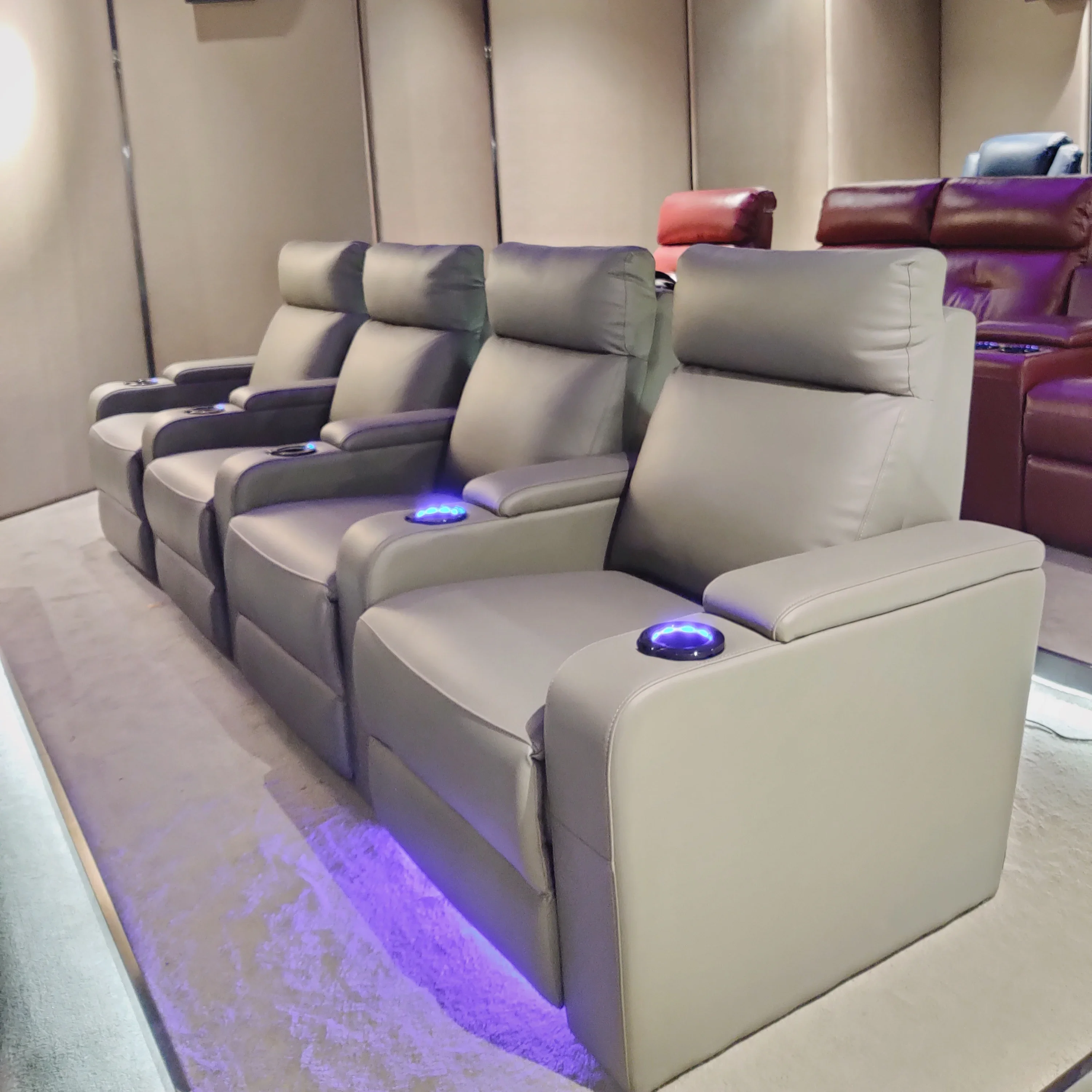 2026 Luxury Recliner Leather S - Home Cinema Recliners avis et prix