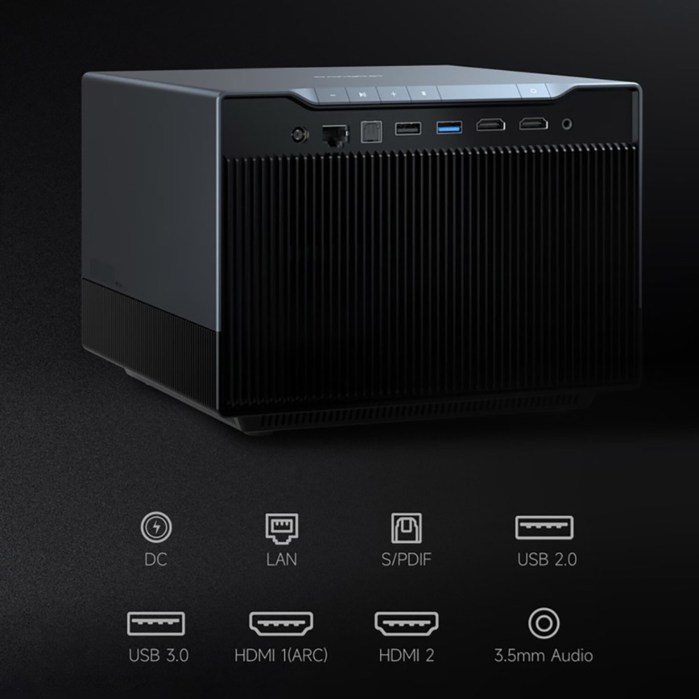F6 Projector 4K Max 8K 4 LED S - Home Cinema Laser Projector avis et prix