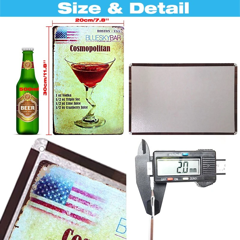 Karen's Cafe Quote Metal Signs - Home Cinema Quotes avis et prix