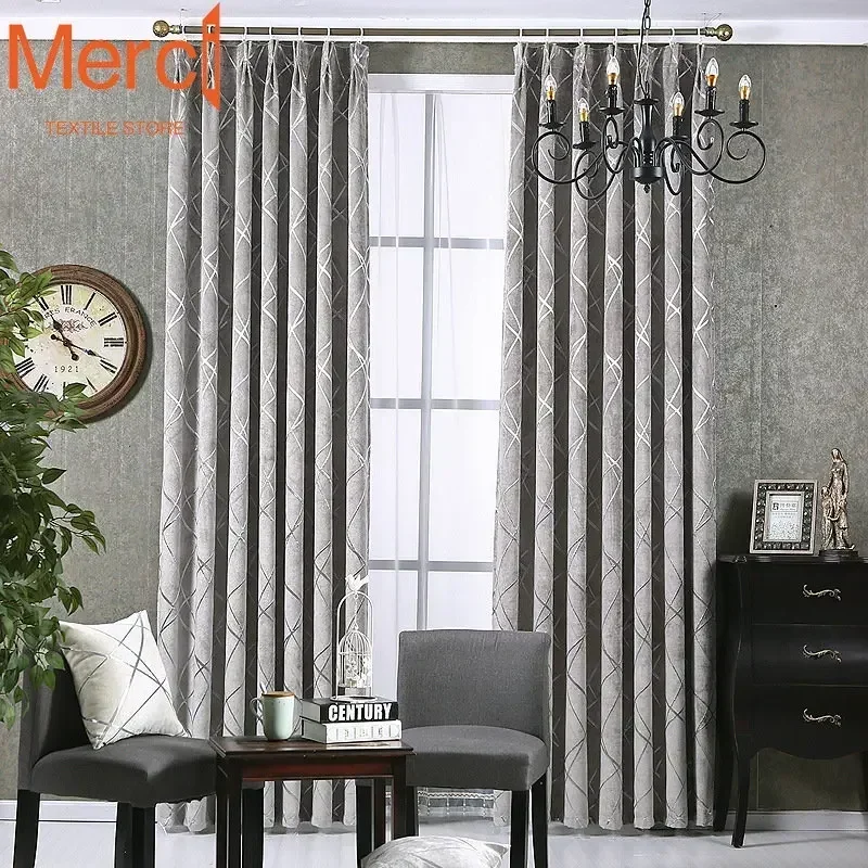 Modern Curtains for Living Din - Blackout Curtain Thick avis et prix
