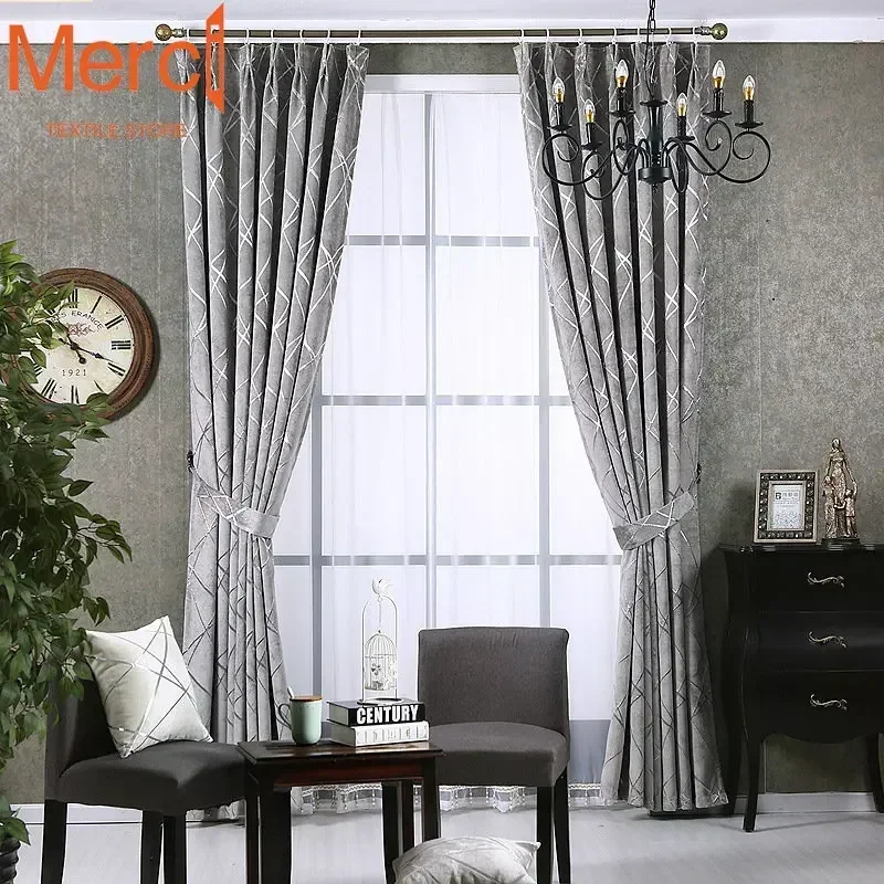 Modern Curtains for Living Din - Blackout Curtain Thick avis et prix