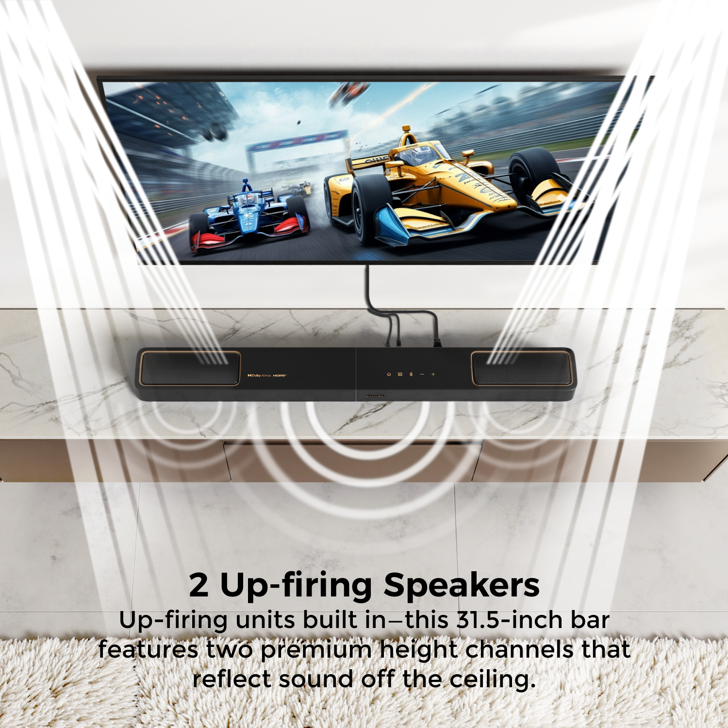 ULTIMEA 460W 5.1.2ch Sound Bar - Home Cinema Atmos avis et prix